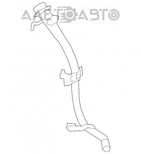 Заливная горловина топливного бака Subaru Outback 10-14 2.5 3.6