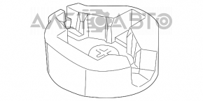 Polistiren sub instrumentul Subaru Outback 10-14