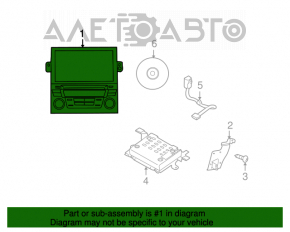 Monitor, display, navigație Subaru Outback 10-14