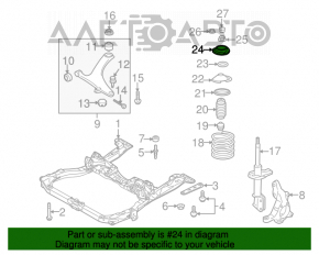 Опора амортизатора передняя левая Subaru Outback 10-14