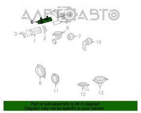 Playerul de casetă Toyota Avalon 05-12 JBL