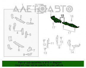 Protecția motorului dreapta pentru Toyota Camry v30 2.4