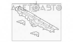 Televizorul panoului radiatorului Toyota Camry v70 18- nou, neoriginal