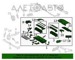 Аккумуляторная батарея ВВБ в сборе Toyota Camry v70 18- nickle metal