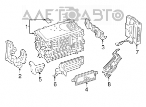 Накладка инвертора Toyota Camry v70 18-24