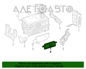 Накладка инвертора Toyota Camry v70 18-24