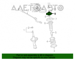 Suport amortizor față stânga Toyota Prius 2004-2009