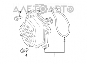 Pompa de apa Toyota Prius 50 16 - noua originala OEM