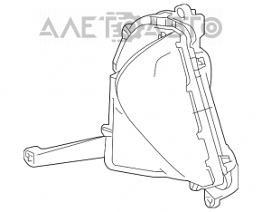 Противотуманная фара птф правая Toyota Prius 50 16-