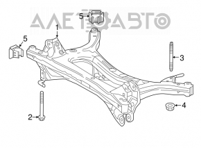 Bara spate Toyota Prius 50 16-