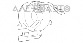 Шлейф руля Toyota Rav4 06-08