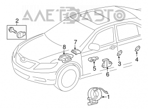 Шлейф руля Toyota Rav4 06-08