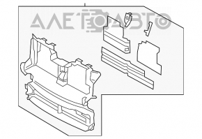 Жалюзи дефлектор радиатора в сборе Lincoln MKX 16-