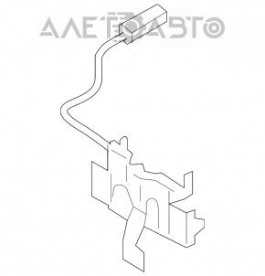 Замок капота Mazda3 03-08 HB