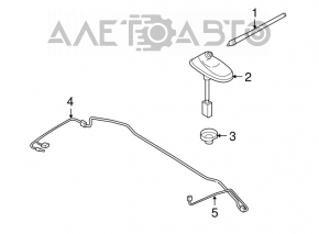 Antena Mazda3 2.3 03-08