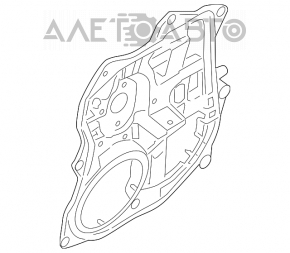 Geam electric cu motor spate stânga Mazda6 09-13