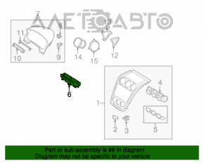 Monitor, display, navigație Mazda CX-7 06-09