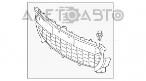 Grila inferioară a bara față Mazda CX-7 06-09 nou aftermarket