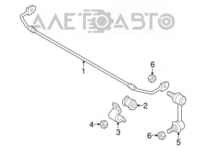 Bara de stabilizare spate dreapta Mazda CX-7 06-09, nouă, originală OEM