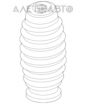 Capacul amortizorului din față Mazda CX-7 06-09