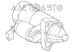 Стартер Mazda CX-9 16-