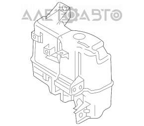 Бачок омывателя Mazda CX-9 16- без горловины и датчика