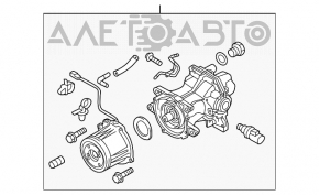 Diferențialul spate reductor Mazda CX-9 16-