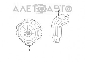 Semnal de avertizare pentru Honda Accord 13-15 hibrid.