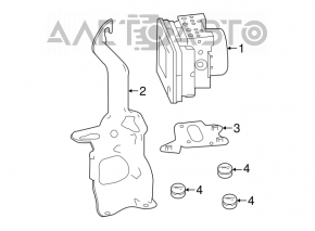 ABS АБС Honda Accord 18-22 Sport