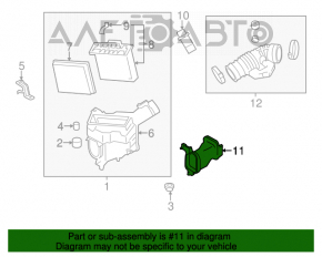 Conducta de aer la colectorul drept Infiniti G25 G35 4d 06-14