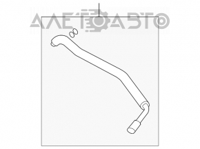 Шланг кондиционера резина Infiniti G25 G35 G37 4d 06-14