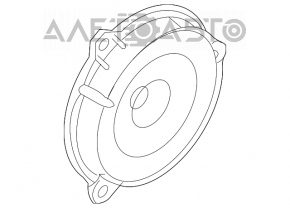 Difuzor ușă față stânga Infiniti G25 G35 G37 4d 06-14