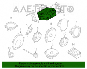 Radio Monitor Infiniti G25 G35 G37 4d 06-14