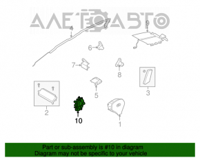 Шлейф руля Infiniti G25 G35 G37 4d 06-14