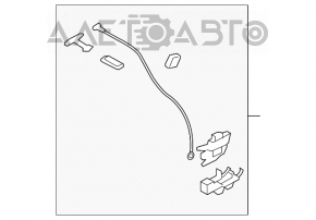 Blocare capac portbagaj Infiniti G25 G35 G37 4d 06-14