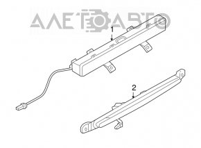 Semnal de oprire pentru Infiniti G25 G35 G37 4d 06-14