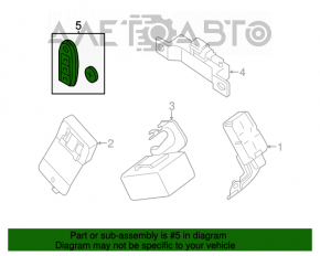 Cheie Infiniti JX35 QX60 13- 4 butoane