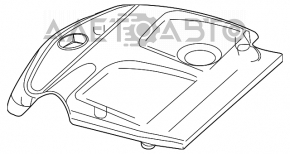 Capacul motorului Infiniti QX30 17- 2.0T