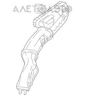 Receptor de aer Infiniti QX30 17-