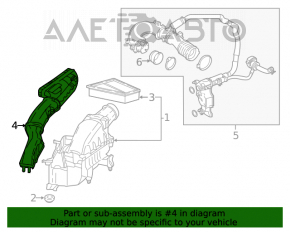 Receptor de aer Infiniti QX30 17-