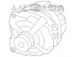 Generatorul Infiniti QX30 17-