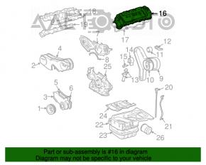 Capacul supapelor din fata 3.3 3MZ-FE Lexus ES330