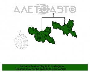 Водяная помпа 2GR-FE Lexus ES350 07-12