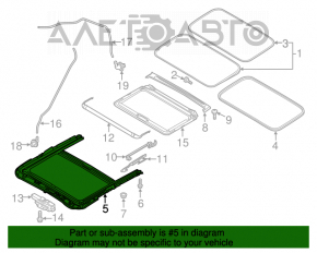 Capacul de la rezervorul de combustibil Mazda CX-5 13-16