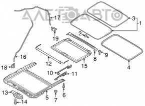 Capacul de la rezervorul de combustibil Mazda CX-5 13-16