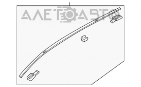 Накладка крыши левая Mazda CX-5 13-16