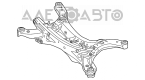 Подрамник задний Mazda CX-5 13-16 FWD