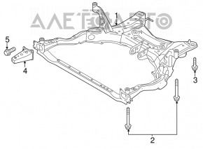 Подрамник передний Mazda CX-5 13-16