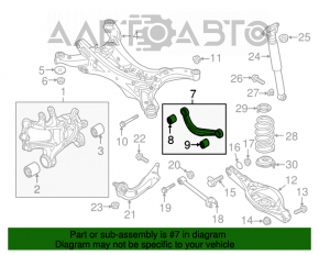 Maneta superioară spate stânga Mazda CX-5 13-16