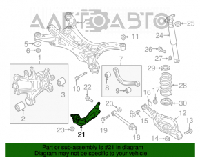 Maneta longitudinală spate dreapta Mazda CX-5 17- nouă originală OEM